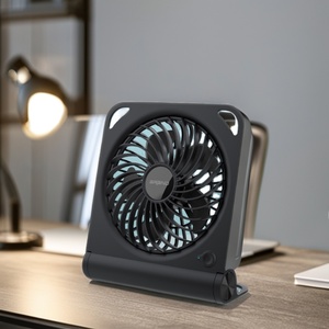 2024 Portable 4-Speed <b>USB</b> Desktop <b>Fan</b> 180 Degree Tilt Folding Desk <b>Fan</b> with Wind for Car RV Hotel Outdoor Use - Product Image 1