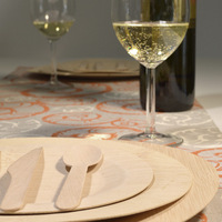 Assiettes rondes élégantes en bambou naturel compostables jetables 7/9/11 pouces écologiques pour la restauration hôtelière et les événements