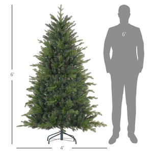 Árbol de Navidad Artificial Premium Preiluminado DB de 180 cm con Base Metálica, Decoración Navideña para Interiores, Luces LED Blanco Cálido - Product Image 3
