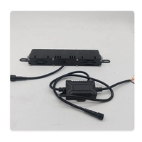 2 Piezas de Luces LED de Alta Potencia con Ventilador para Parrilla de Coche, Luces Antiniebla, Luces de Trabajo, Luces Auxiliares Externas para Vehículos Todoterreno, SUV, Camioneta