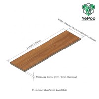 Luxuriöser Moderner SPC-Bodenbelag Wasserdicht Schalldämmend AC3-Verschleißklasse Eichenmuster Matt 4-6mm Laminat Klick-System Glatt für Küche und Büro