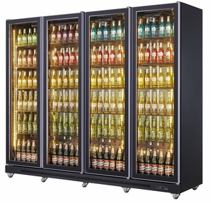 Congelador vertical de exhibición para supermercado con puerta de vidrio - Product Image 4