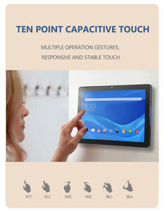 Tablet Android OEM de 10 pulgadas para el hogar inteligente con pantalla táctil de 10 puntos, resolución de 1280*800, Android 11, 2+32GB, WIFI, POE para uso empresarial. - Product Image 2