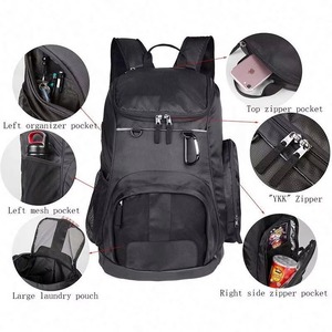 Muestra Gratis: Mochila Deportiva Grande de 40L para Hombres y Mujeres, Ideal para Fútbol, Voleibol, Natación, Gimnasio, Viajes, Baloncesto - Product Image 4