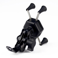 Support de téléphone pour moto, accessoires, support de rétroviseur en métal pour support de téléphone de moto