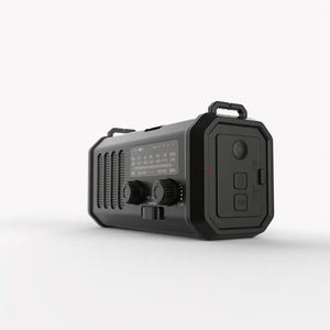 Linterna Multifuncional Recargable con Manivela y Energía Solar, Lámpara de Lectura Portátil, Banco de Energía - Product Image 4