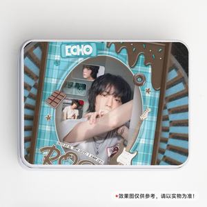 Caja de Almacenamiento de Fotografías Impresas de KPOP <span class=keywords><strong>Idol</strong></span> Bangtan Boys <span class=keywords><strong>JIN</strong></span> Echo, Estuche de Metal - Product Image 2