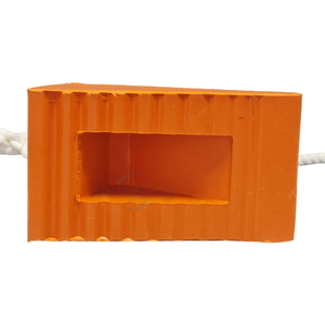Cales de roue miniatures en caoutchouc pour véhicules, antidérapantes, pour remorques lourdes avec corde, vente en gros directe usine - Product Image 4
