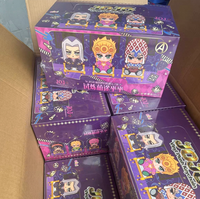Vente en gros : Boîte mystère authentique JoJo Golden Wind Trial Cute Journey Sitting Series, figurine anime, pendentif, jouet tendance
