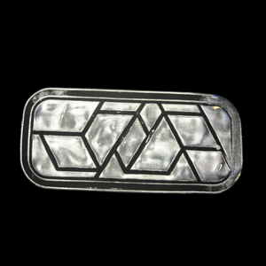 Nastro riflettente in <span class=keywords><strong>Pvc</strong></span> di alta qualità materiale riflettente verde logo dei cartoni animati bagliore nel buio personalizzato di fabbrica - Product Image 6