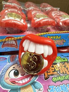 ลูกอมแข็งคุณภาพดีจากซูเปอร์มาร์เก็ต Candy Bliss รูปทรงปากตลกๆ แบบ <span class=keywords><strong>Bpop</strong></span> Kisspop บรรจุในถุง ของเล่นขนมหวานสำหรับเด็ก - Product Image 5