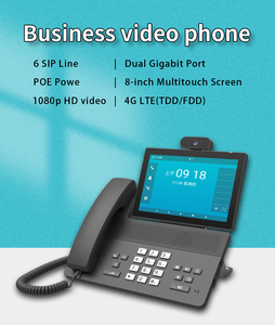 8 \ "1280*800 PoE Wifi 8m Máy ảnh báo động khẩn cấp 4G PSTN cho bluetooth thẻ TF 8 dây âm thanh intercom IP điện thoại GSM cho căn hộ - Product Image 2