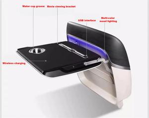 2024 vendita diretta in fabbrica aurora boreale sedile in fibra di carbonio Aero Sport sedile 12V Wireless sedile auto di ricarica tavolo - Product Image 4