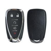 Clés de remplacement pour Chevrolet Malibu, 5 boutons, code roulant, télécommande de voiture, porte-clés de voiture, 433,92 MHz, fabricant