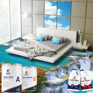 Système de résine époxy métallique de qualité professionnelle, revêtement auto-nivelant haute performance pour peinture de sol en béton de garage - Product Image 5