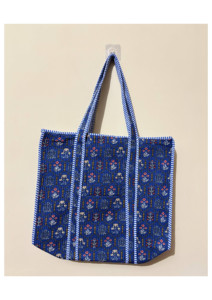 Bolso Tote de Algodón Acolchado con Estampado Floral Estilo Lindo, Set de Bolsos Hechos a Mano Personalizados, Bolso de Mercado, Bolso de Hombro a Precio Mayorista - Product Image 2