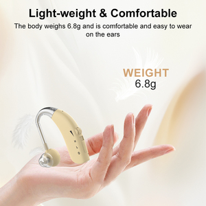 Alat Bantu Dengar Digital BTE Berkualitas Tinggi, Baterai Isi Ulang, Peredam Kebisingan, Fitur yang Dapat Disesuaikan, untuk Gangguan Pendengaran Ringan hingga Sedang <span class=keywords><strong>2</strong></span> - Product Image 4