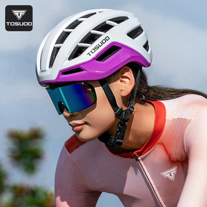 TOSUOD Dual Sport <span class=keywords><strong>Casco</strong></span> de <span class=keywords><strong>bicicleta</strong></span> <span class=keywords><strong>con</strong></span> gafas magnéticas Outdoor Road Mountain Bike Equipo de seguridad <span class=keywords><strong>para</strong></span> montar al aire libre - Product Image 2