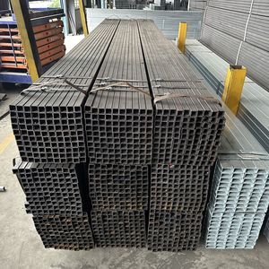 Низкая цена, горячекатаная полая труба из мягкой углеродистой стали, железные квадратные прямоугольные трубы, черная квадратная труба для строительства - Product Image 6