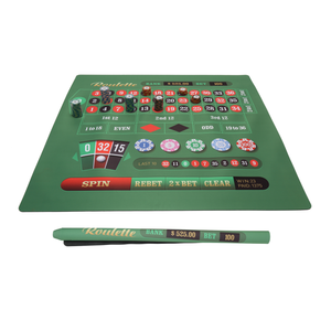 <span class=keywords><strong>Mesa</strong></span> de póker portátil plegable con bolsa de transporte, tapete <span class=keywords><strong>grande</strong></span> de póker Texas Hold'em - Product Image 4