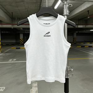 Custom Logo Streetwear White Waffle Sleeveless Sport T-shirt Muscle Fitness Tight <b>Men's</b> Vests Gym Fitness Ribbed <b>Tank</b> <b>Top</b> <b>Men</b> - Product Image 1