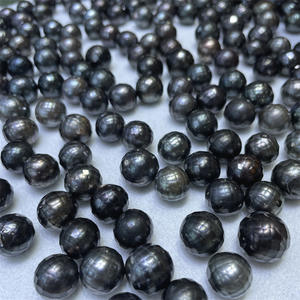 Vente en gros et au détail de perles d'eau douce de forme bouton de 12 à 12,5 mm, perles naturelles en vrac, perles dispersées SZLZ105-1120 d'origine - Product Image 4