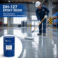 Résine époxy haute performance DH-127 pour le scellement de circuits imprimés et adhésif transparent de qualité ingénierie pour le moulage électronique