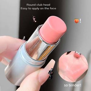 คาปูวินี ครีมติดทนนาน แบบแท่งอเนกประสงค์ ปรับผิวกระจ่าง<span class=keywords><strong>ใส</strong></span>อย่างเป็นธรรมชาติ สไตล<span class=keywords><strong>์เกาหลี</strong></span> ไฮไลท์เตอร์ บลัชออน ลิปสติก คุณภาพสูง - Product Image 6