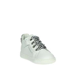 Sneakers da ragazza Falcotto bianche e nere con stampa leopardata e lacci, scarpe casual - Product Image 5
