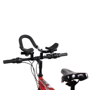 Extensión de <span class=keywords><strong>Manillar</strong></span> Aero para Bicicleta de <span class=keywords><strong>Carretera</strong></span> TT, Barra de Apoyo para Brazos de Bicicleta de Fibra de Carbono, Extensión Aero con Clip para Bicicleta de Montaña y Gravel - Product Image 4