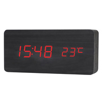 Emaf oem télécommande 3d led numérique table horloge murale veilleuse entrepôt bureau salon décor horloge