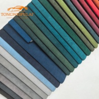 Tissu d'ameublement en velours tissé super doux Holland - Luxe uni 100% nylon pour canapé et housse de siège auto, anti-bouloches et anti-moisissure