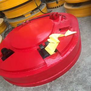 Pièces de machines de construction Aimant de levage électromagnétique pour la manipulation de métaux ferraille pour grues à portique - Product Image 3