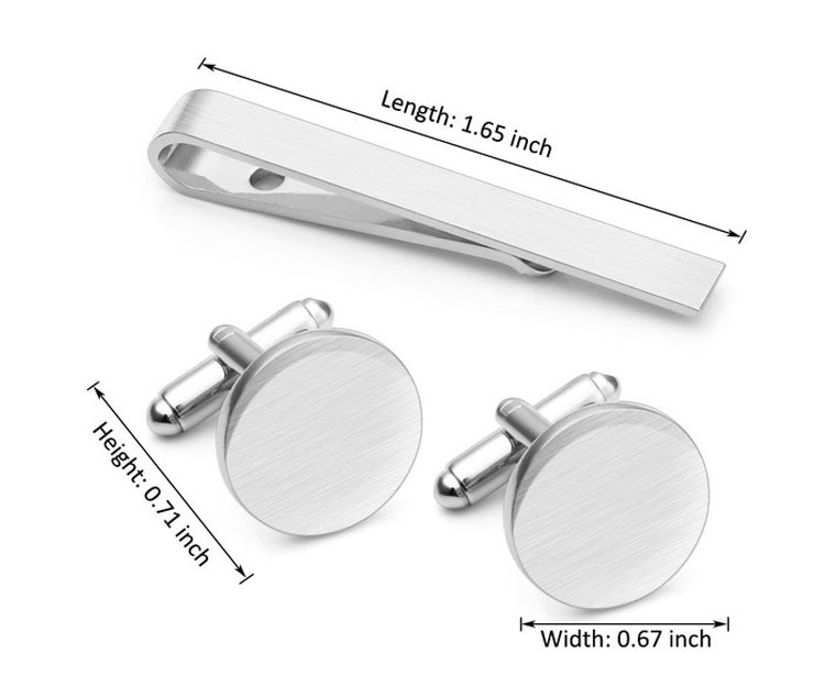 Custom own design logo metal cufflinks gold plated men cuff links for sale