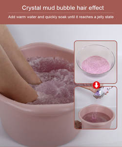 क्रिस्टल त्वचा की देखभाल मॉइस्चराइजिंग लैवेंडर गुलाब जेली जेल स्पा कार्बनिक पैर स्नान नमक सोक नरम सफेद पैर की पीलिंग - Product Image 3