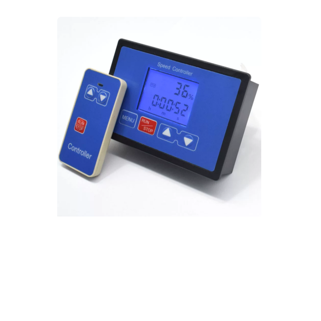 DC 6.5V-55V DC Motor Remote Control Speed Controller LCD Digital Tachometer Infinite Electronic Transmission 12V24V36V48V30A