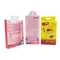 Boîte cadeau en PVC transparent recyclable avec options personnalisables, épaisseur 0,3 mm