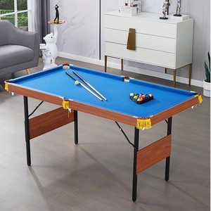 Usine de Guangzhou Table de billard professionnelle pliable de 4,5 pieds et 5 pieds Table de jeux pour enfants à usage domestique - Product Image 1