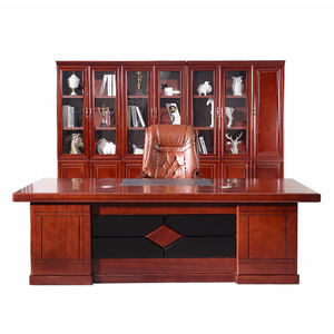 솔리드 이그제큐티브 데스크-럭셔리 오피스 호텔을 위한 클래식 조각이 있는 수제 럭셔리 오피스 가구 - Product Image 4