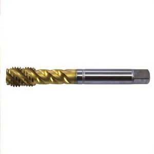 Ttake High Performance <b>Tap</b> Ta1361 Tin Coated 50 Degree Helix For Blind Holes 6h Tolerance Tapered <b>Tap</b> - Product Image 2