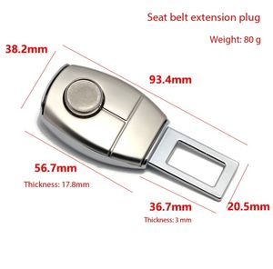 DFC01 Nouvelle Créativité Accessoires Auto Universels Embout de Ceinture de Sécurité Décoration Intérieure Rallonge de Ceinture de Sécurité Type Universel Verrouillage 5.0 - Product Image 6