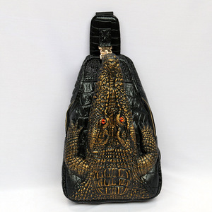 Sac à dos design tête de crocodile, sac à bandoulière, petit sac créatif à la mode pour hommes et femmes, usage quotidien, été 2023 - Product Image 3