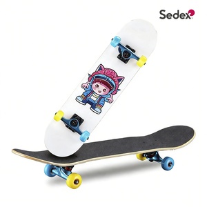 <span class=keywords><strong>Skateboard</strong></span> en bois d'érable Street personnalisé, 7 couches, bon marché pour enfants, à vendre - Product Image 2
