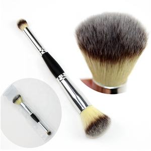 Brosse <span class=keywords><strong>à</strong></span> cils Double <span class=keywords><strong>tête</strong></span>, brosse de maquillage <span class=keywords><strong>à</strong></span> sourcils, manche en bambou, accessoire de beauté pour les yeux, produit cosmétique - Product Image 2