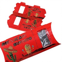Empaque Personalizado para Rollos de Pollo y Carne, Papel Kraft, Materiales Reciclados, Estampado UV Personalizado, Carpetas para Aperitivos