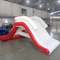 Piscine gonflable pour enfants en PVC commercial 3,2*2*1,6 m avec toboggan aquatique pour enfants, piscine extérieure