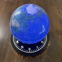 HCNT M005B-22 Globo Magnético Levitante de Diseño Moderno, Lámpara LED Flotante con Rotación, 14cm de Diámetro, Inducción Inalámbrica, Regalo
