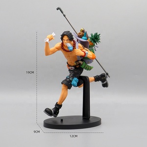 2025กระเป๋าเป้สะพายหลัง PVC ลายการ์ตูนหนึ่งชิ้นสำหรับลูฟี่เอซซาโบรูปปั้นพี่น้องสามคนของตกแต่งโมเดล - Product Image 2