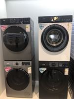 Lave-linge à chargement frontal 9 kg avec logo personnalisé, entièrement automatique, à économie d'énergie, avec plusieurs programmes pour hôtel