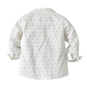 High Quality Long Sleeves Shirts + Pants Sets Wholesale Online Shipping Children's Boy Boutique Clothing 2pcs Set 20B542B - Product Image 4